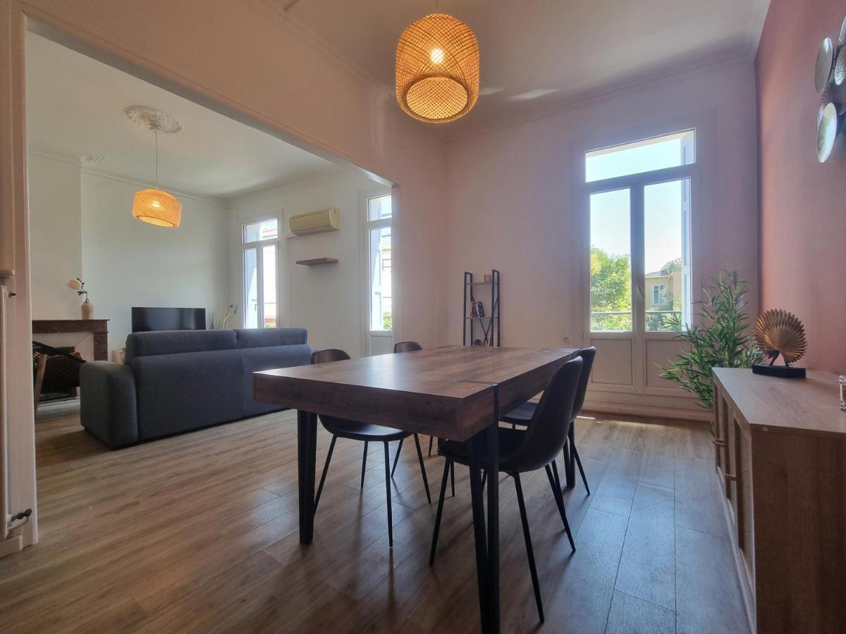 Le Marceau - Joli T3 -Proche Gareville- Wifi Perpignan Exteriör bild