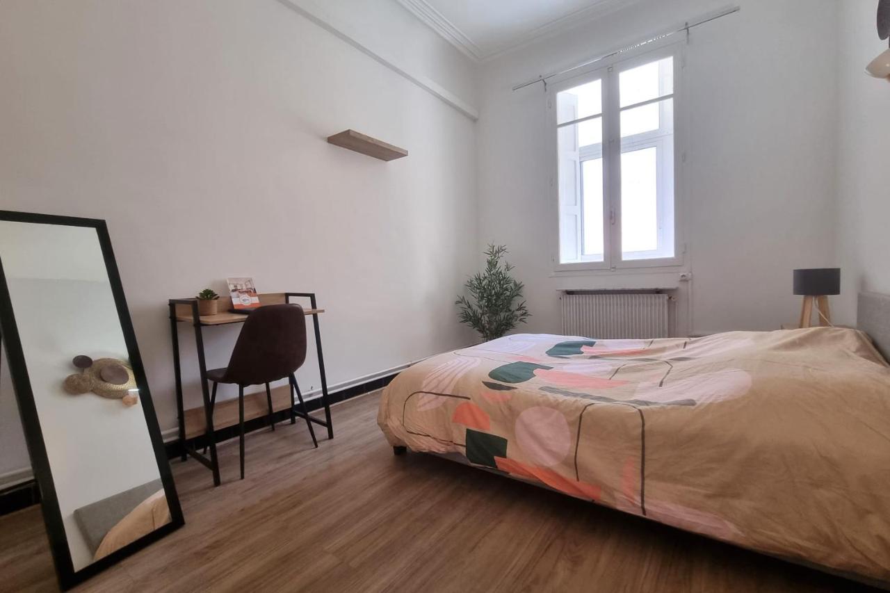 Le Marceau - Joli T3 -Proche Gareville- Wifi Perpignan Exteriör bild